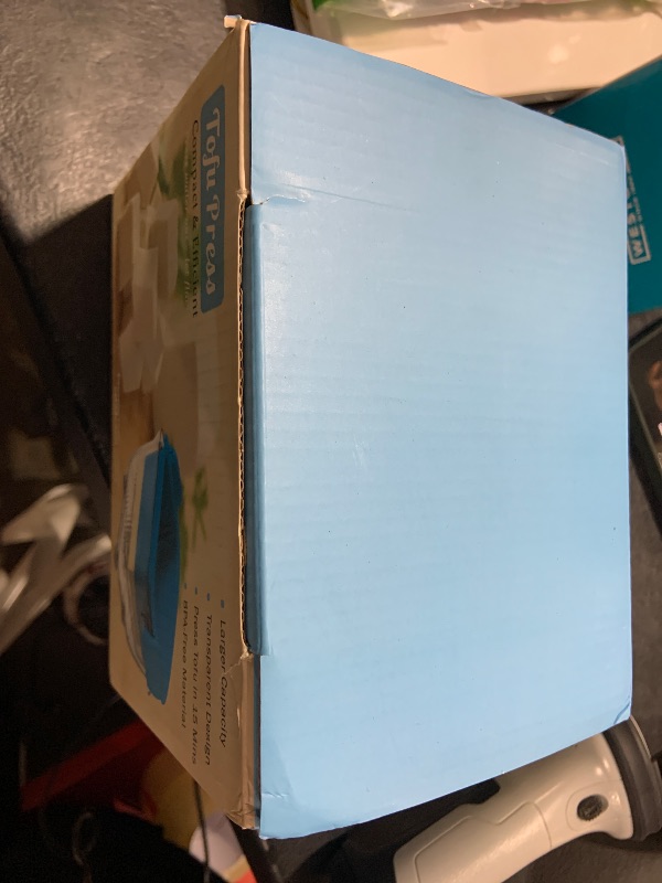 Photo 1 of Large 20 oz Tofu Press, Easily Remove Water from Tofu in 10-20 Mins, Vegan Tofu Presser for Firm or Extra Firm Tofu, Dishwasher Safe & BPA Free, with Drip Tray, Tofu Recipe Included