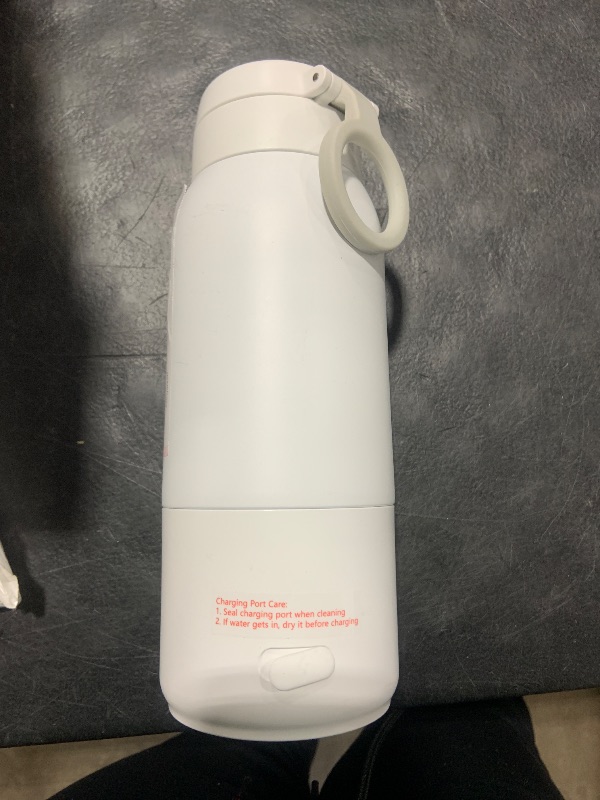 Photo 1 of Koalababy Portable Bottle Warmer – Fast Heating Milk Warmer for Travel, Breast Milk & Formula, 17oz Leak-Proof Stainless Steel, IPX6 Waterproof, Rechargeable with Long Battery Life