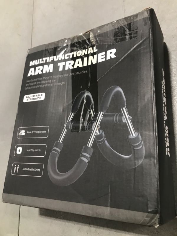 Photo 1 of Saker Twister Arm Trainer, 40-100lb Adjustable Chest Workout Equipment, Arm Trainer, Twister Arm Trainer, Portable Power Twister Bar, Detachable Design Fitness Anywhere (RED)