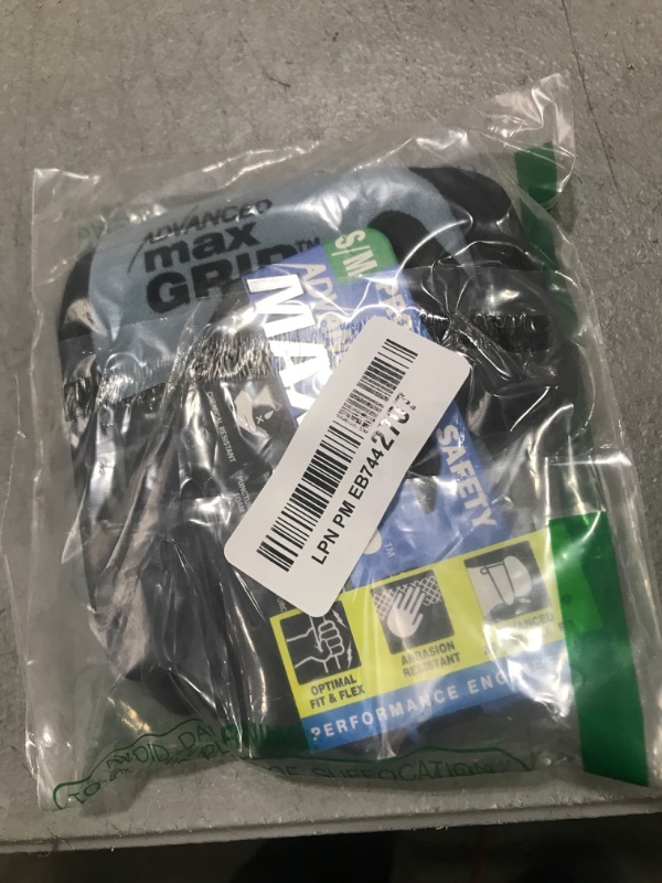 Photo 1 of Midwest Gloves & Gear unisex adult Advanced Max Gripping Glove, Slate Blue , 1 pair