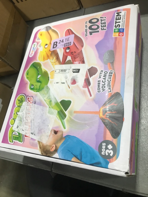 Photo 1 of MindSprout Dino Blasters, Rocket Launcher for Kids - Launch up to 100 ft. Birthday Gift, for Boys & Girls Age 3, 4, 5, 6, 7, Years Old - Outdoor Toys, Family Fun, Dinosaur Toy, Kids Toys