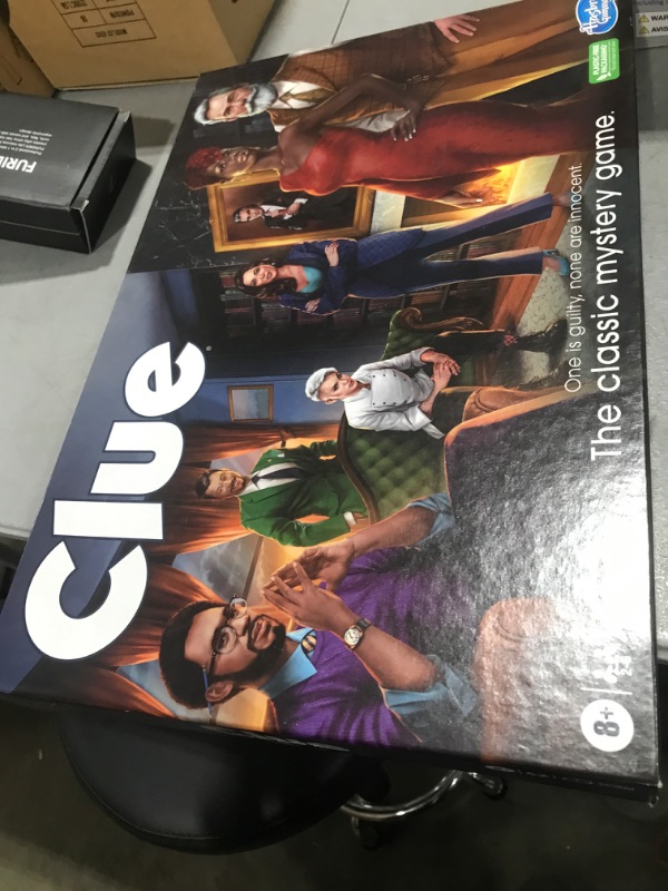 Photo 1 of Clue Board Game for Kids Ages 8 and Up, Reimagined Clue Game for 2-6 Players, Mystery Games, Detective Games, Family Games for Kids and Adults