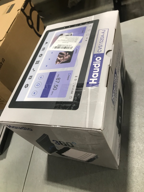 Photo 1 of 10.1 inch Single Din Car Stereo with CarPlay and Android Auto, Detachable Touch Screen Radio with Mirror Link/1080P/EQ Audio/SWC/Bluetooth +Backup Camera+MIC