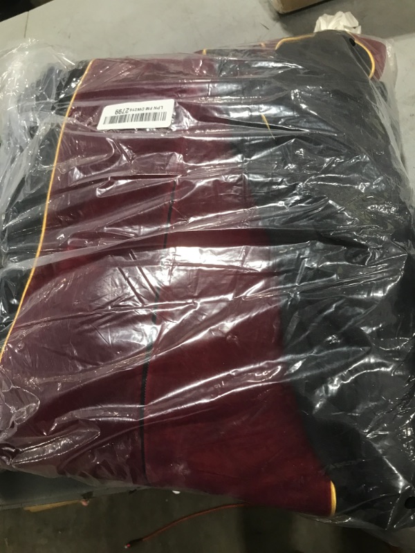 Photo 1 of Newrara Unisex Deluxe Doctoral Graduation Gown, Doctoral Hood and Doctoral Tam 8 Sided Package (Maroon,8 Side, 48)