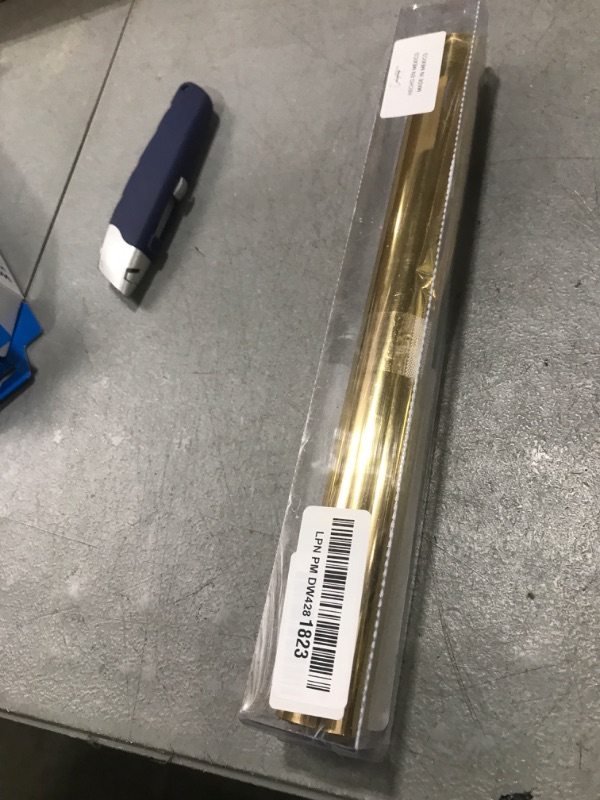 Photo 1 of Coolprints Foil for Laminator and Laser Printer, Foil for Toner, Basic Colors, Roll of 12.6 Inches x 32.8 Feet (Gold)