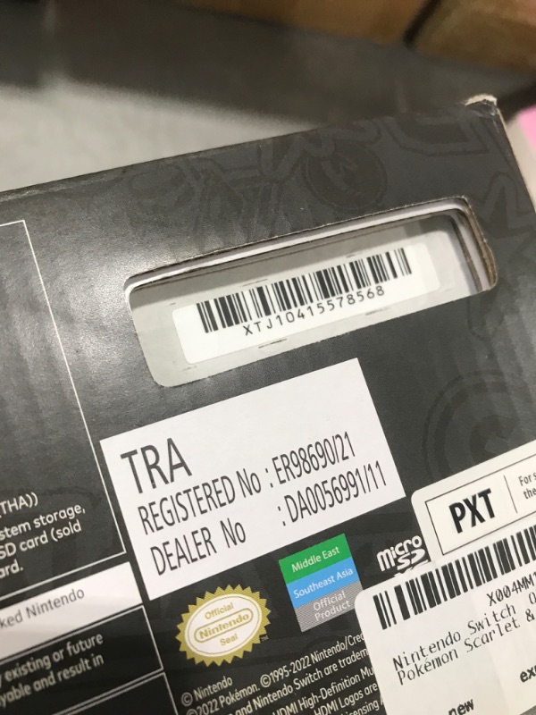 Photo 1 of Nintendo Switch™ – OLED Model: Pokémon™ Scarlet & Violet Edition