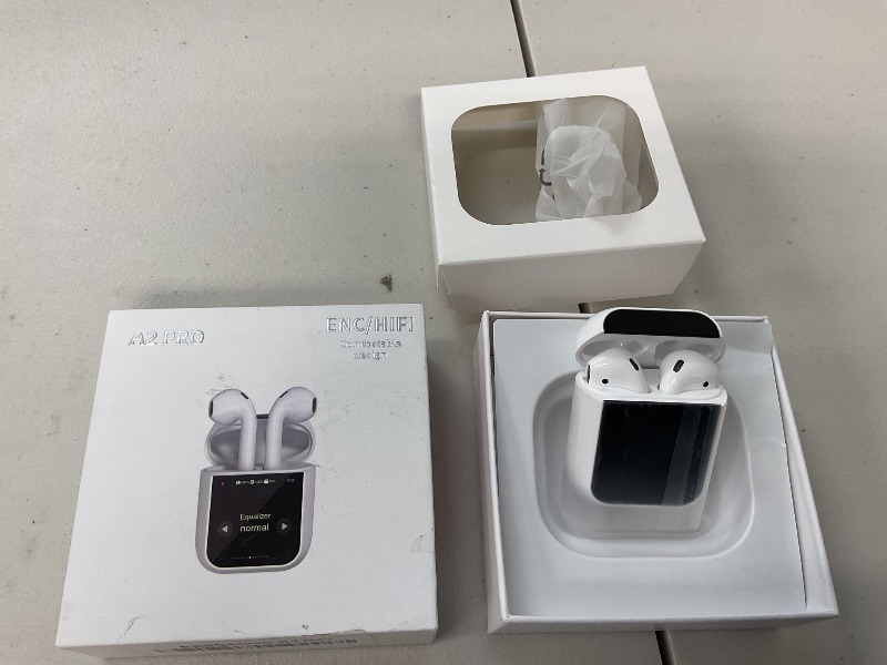 Photo 1 of Ai Translation Earbuds Real Time 144 Languages & Accents Translator Earbuds with 8-Language Offline Translator Device Two Way, Auriculares de traducción for Language Learning Travel Business White