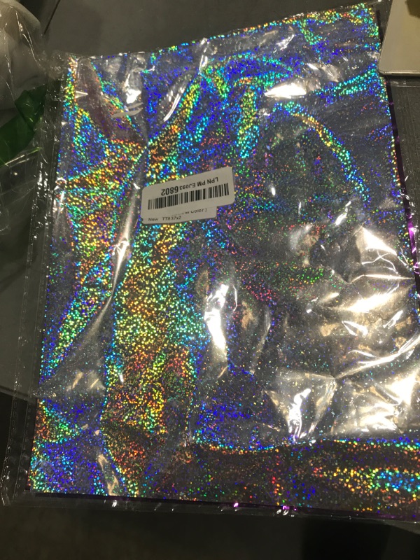 Photo 1 of 100Pcs 7.9x11.4inch Toner Reactive Foil?Foil Paper for Toner Foiling Foil by Laser Printer and Laminator, for Scrapbooking Paper Crafts ? 16 Colors, 6 Sheets Per Color?