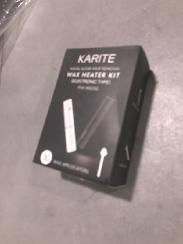 Photo 1 of KARITE Electric Nose Hair Wax Warmer for Men and Women, Portable Nose Ear Waxing Kit with Quick 2-Min Fast Warming, Easy & Painless Nose Hair Removal Tool, with 30 Nose Wax Sticks