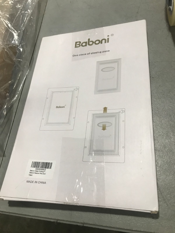 Photo 1 of Baboni Metal Closing Panel Pet Door Cover (Medium) - Only for Baboni Medium Pet Door