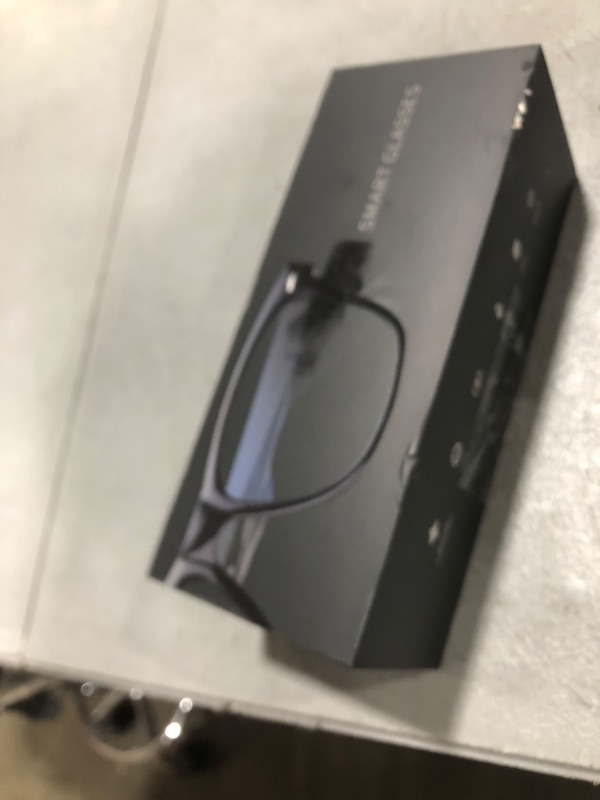 Photo 1 of ReyDix Smart Glasses Bluetooth Sunglasses for Men Women with Automatic Power On Off Open Ear Music Voice Assistant, Unisex Audio Intelligent Sunglasses Fits Smaller Faces, Great for Friends Family