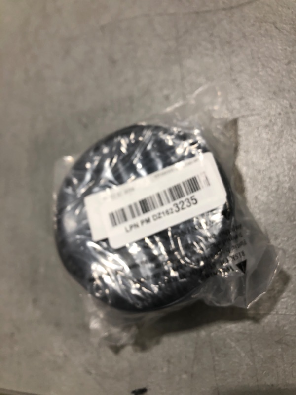 Photo 1 of uxcell 2pcs Rubber End Caps 95mm ID Vinyl Round Tube Bolt Cap Cover Screw Thread Protectors Black