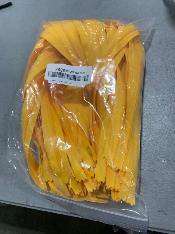 Photo 1 of Renashed 45pcs 21.5 Inch Nylon Invisible Zippers for Tailor Sewer Sewing Craft Crafter's Special (Yellow)