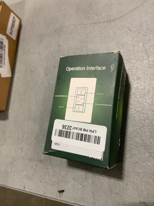 Photo 1 of Humpptom Light Switch, Dimmer Switch with Wireless Remote Control, Single Pole Smart Switch Support 2.4G&5G Compatible with Alexa