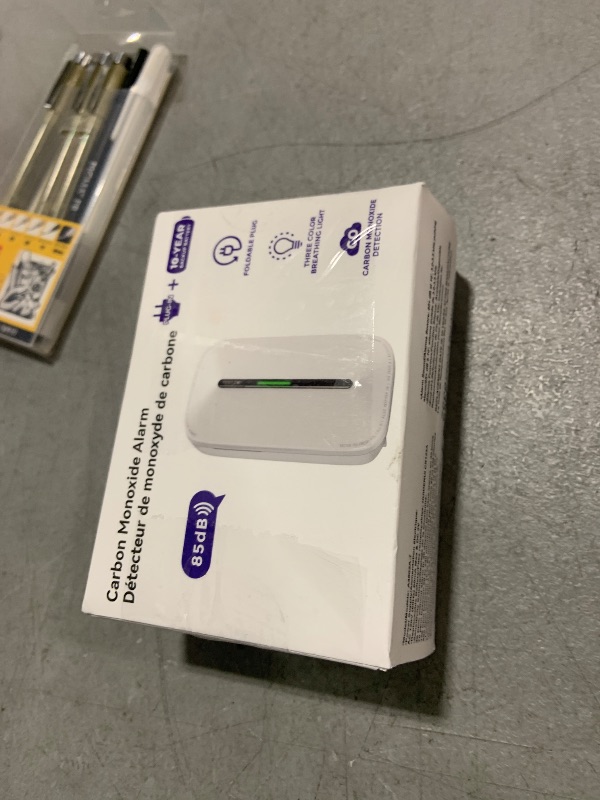 Photo 1 of Siterlink Carbon Monoxide Detectors Plug in,10 Year Replaceable Battery Operated Co Monitor Alarm,Plug and Play Co Detector,Portable Carbon Monoxide Detector for Home,Traval,RV,Hotel GS846A 1 Pack