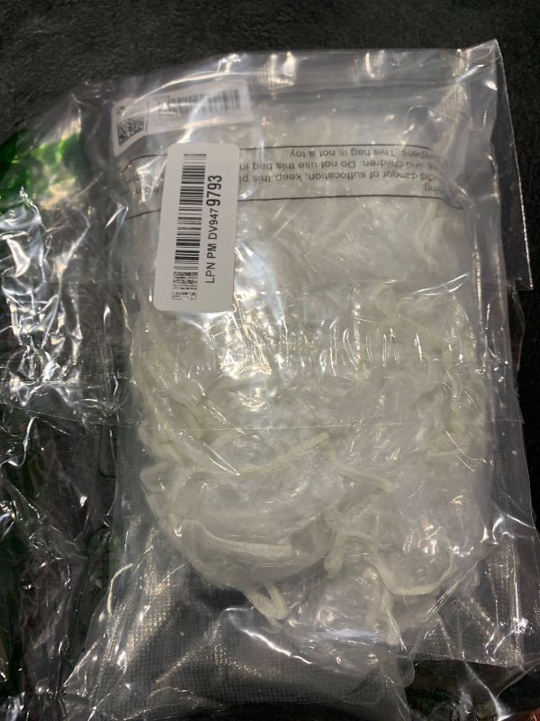 Photo 1 of Outus 100 Pack Clear Disposable Ear Protectors Waterproof Ear Covers for Hair Dye, Shower, Bathing