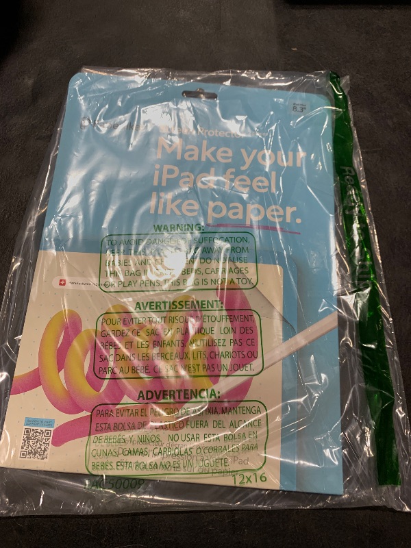Photo 1 of Paperlike 2.1 Screen Protector (2X) for iPad Pro 12.9" (2018/20/21/22) for an Authentic Paper-Feel