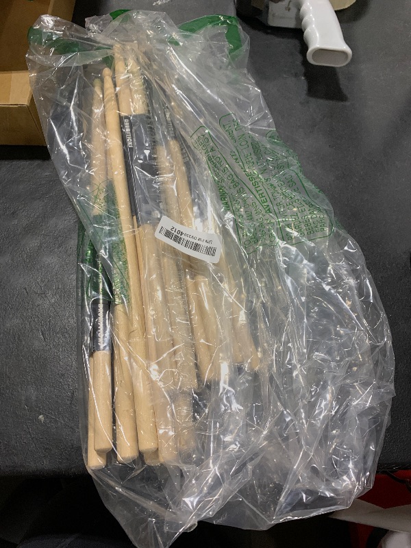 Photo 1 of ProMark Scott Johnson Hickory Signature Marching Snare Drum Sticks - FireGrain For Playing Harder, Longer - No Excess Vibration - Lacquer Finish, Large Round Tip, Hickory Wood - 1 Pair
