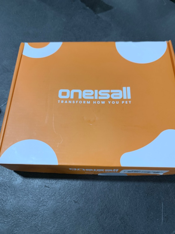Photo 1 of oneisall Silent Dog Clippers for Grooming, LED Light Dog Paw Trimmer Dog Nail Grinder, Rechargeable 2000mAh Dog Grooming Clippers Cordless Dog Hair Trimmer Electric Dog Trimmer for Paw, Nail, Body