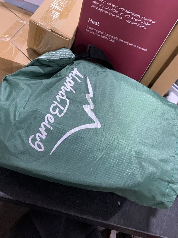 Photo 1 of AlphaBeing Inflatable Lounger Beach Chair Accessories, Air Sofa Hammock Inflatable Couch for Camping Backyard Lakeside with Compression Sacks, Ideal Outdoor Gifts for Adults