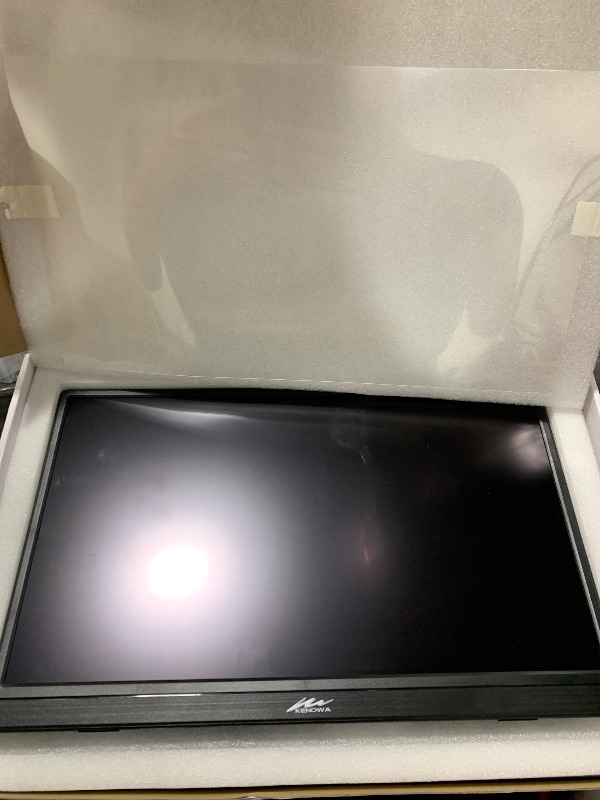 Photo 1 of Kenowa Touchscreen Portable Monitor 15.6 Inch, HDR 1080P IPS Laptop Monitor USB C HDMI Port, Touch Screen Monitors Built-in Speakers and Stands for Laptop/PC/Mac/XboxPS4/5/Switch/Phone