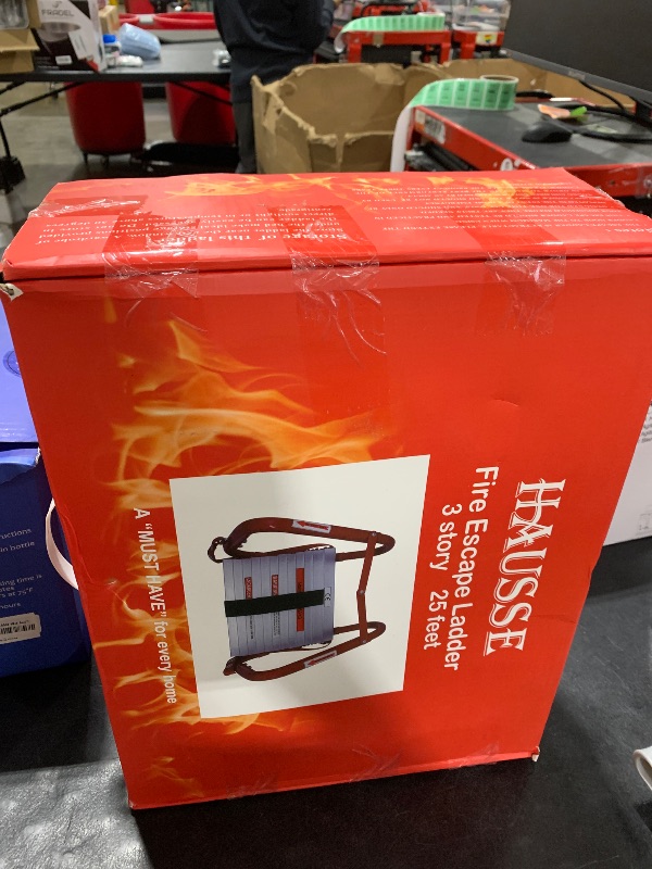 Photo 1 of Hausse Retractable 3 Story Fire Escape Ladder, 25 Feet