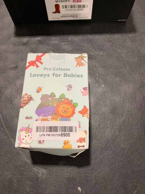Photo 1 of Pro Goleem Loveys for Babies Bunny Security Blanket Baby Girl Gifts Newborn Soft Pink Lovie for Infant and Toddler Snuggle Toy Stuffed Animal, Pink 16 Inch