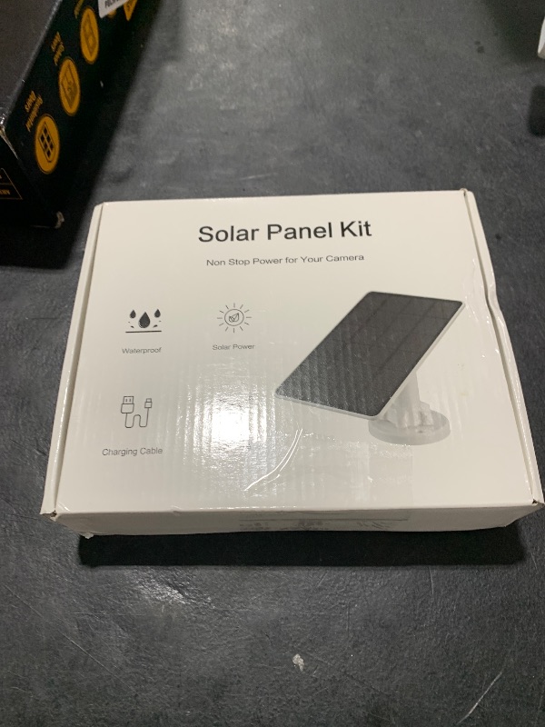 Photo 1 of Solar Panel Charger Compatible with Ring Video Doorbell 3/3+/4, Battery Video Doorbell Plus, 13ft Waterproof Charging Cable, 360°Adjustable Mount,5W 5V, 7.5 * 6.4"