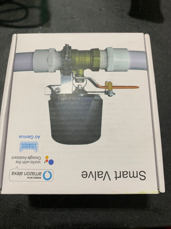 Photo 1 of Smart WiFi Water Valve, APP Remote Control, Compatible with Alexa and Google Assistant, iOS/Android Apps, for Kitchen Gas Shutoff Valve, Farm Irrigation
