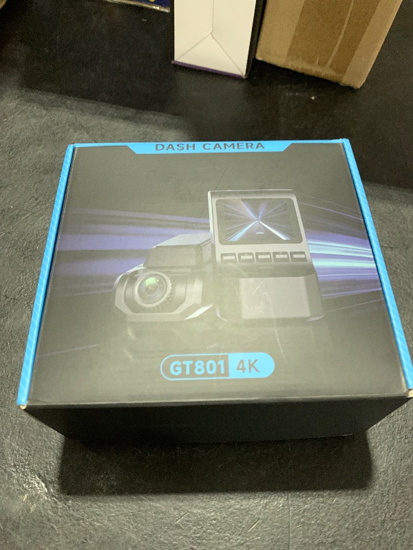 Photo 1 of Ecomoment Dash Cam Front and Rear, 4K+1080P Dash Camera for Cars, Built-in Wi-Fi GPS, Included 32GB Card, 2.0'' IPS Screen Mini Car Camera, App, Night Vision, 170°Wide Angle, 24H Parking Mode?Gray