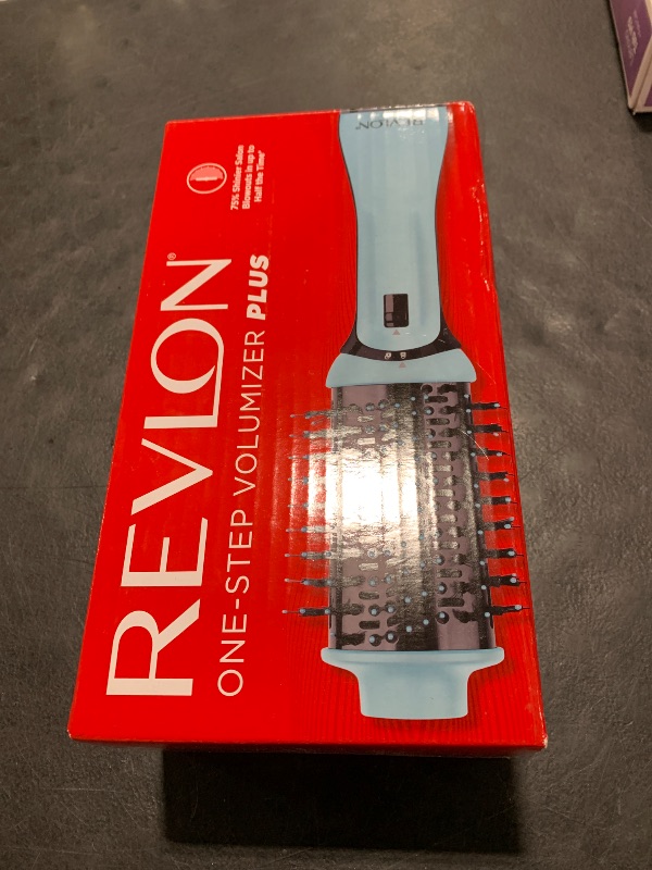 Photo 1 of REVLON One Step Volumizer Plus Hair Dryer and Styler | More Volume, Less Damage, and More Styling Control for Easy and Fast Salon-Style Blowouts, Plus Travel Friendly (Mint)
