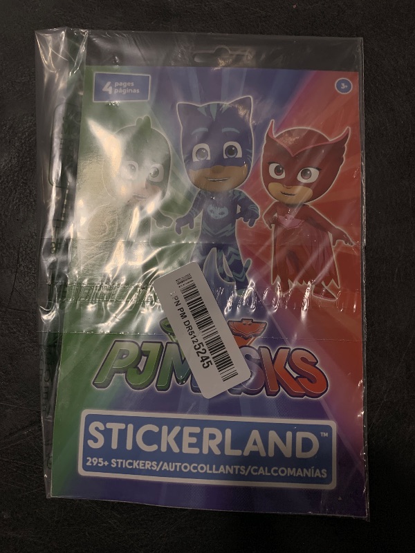 Photo 1 of Trends International 295+ Stickers PJ Masks Stickerland Pad 4/Pkg