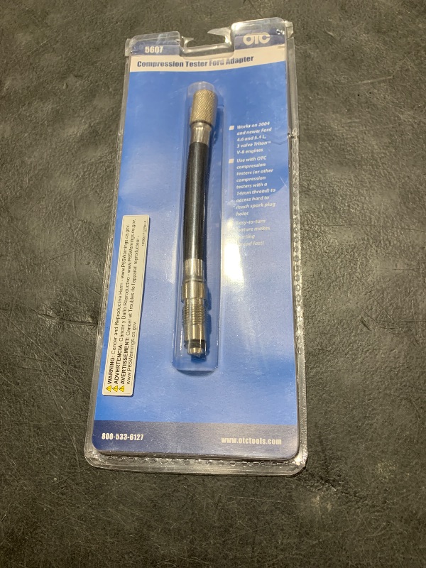 Photo 1 of OTC 5607 14mm Compression Tester Adapter for Ford Triton