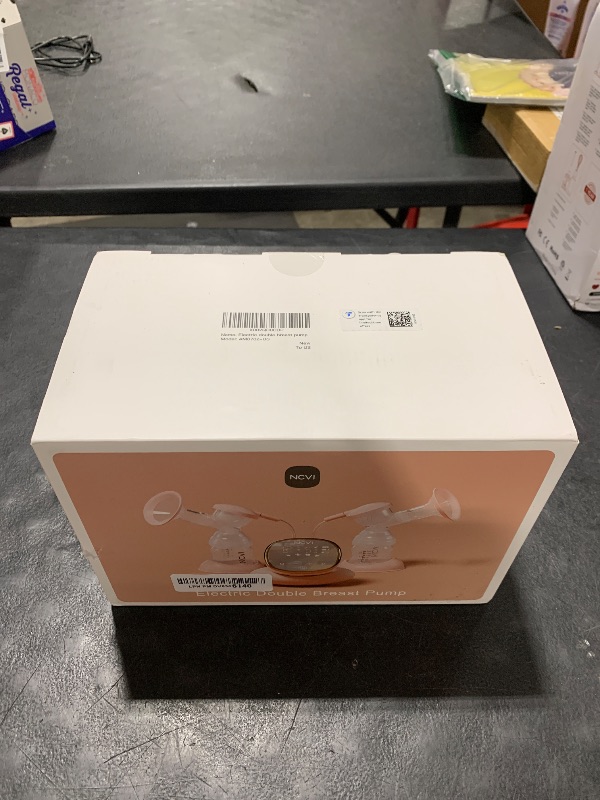 Photo 1 of NCVI Double Electric Breast Pump 8782, Portable Anti-Backflow, with 4 Size Flanges, 4 Modes & 9 Levels, LED Display, 10 Breastmilk Storage Bags, Ultra-Quiet and Pain Free Breast Pumps