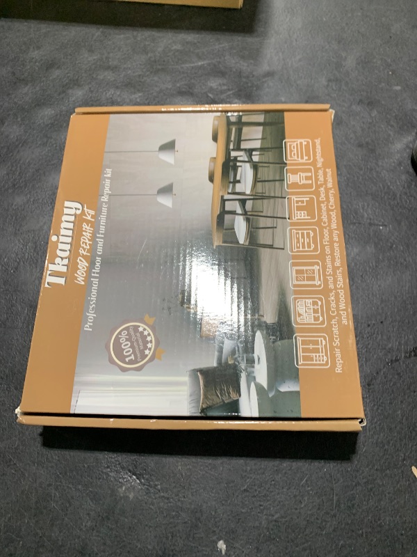Photo 1 of Laminate Floor Repair Kit with Heat Pen, 11 Color Wood Vinyl Floor Furniture Repair Kit Linoleum Repair Hard Wax Touch Up Marker Cover Scratches, Stains, Cracks, Holes for Door, Cabinet, Table.