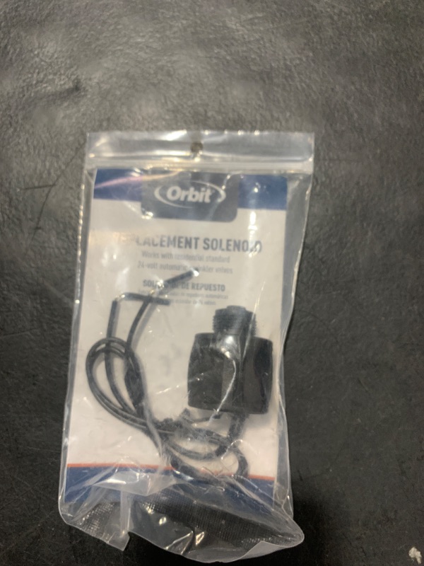 Photo 1 of Orbit Underground 57041 24 Volt Solenoid, 1, Black (1)