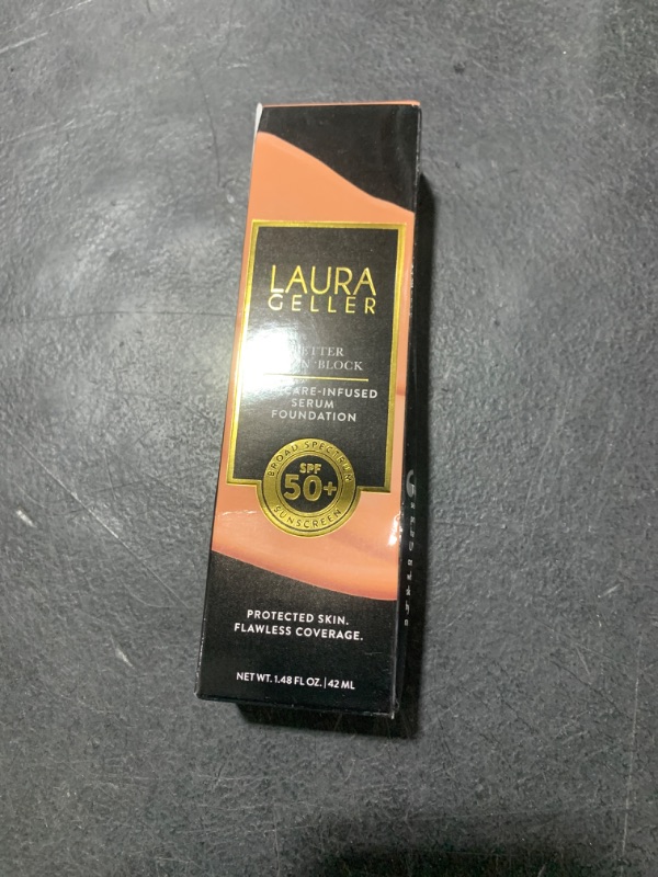 Photo 1 of LAURA GELLER NEW YORK Better Than ‘Block Skincare-Infused Serum Foundation with Broad Spectrum SPF 50+, Light