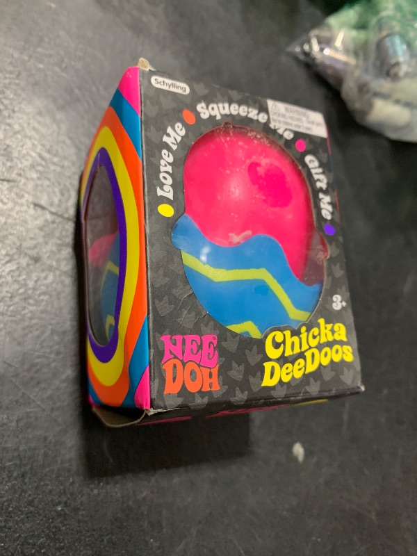 Photo 1 of Schylling NeeDoh Chickadeedoos - Easter Squeeze Toy - Assorted Colors - Ages 3 to Adult (Pack of 1)