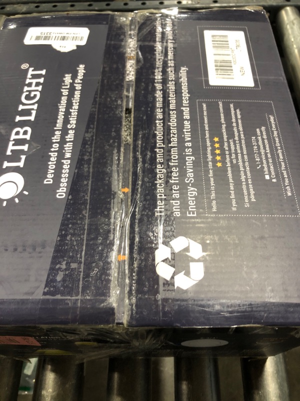 Photo 1 of LTBLIGHT 8 Pack 6 Inch 16W MAX.2000LM LED Recessed Lighting with Junction Box, Eqv 200W,2700K/3000K/3500K/4000K/5000K Selectable,Dimmable, Free of Can Housing,Flush Mount Downlight-ETL & Energy Star