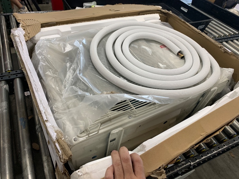 Photo 1 of TURBRO 9,000 BTU Ductless Mini Split Inverter AC with Heat Pump, 24 SEER2, 115V, WiFi-Enabled, Cools up to 450 Sq.Ft, Energy Star, R454B?Greenland Series