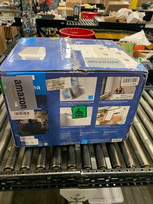 Photo 1 of Midea 12,000 BTU U Shaped Smart Inverter Window Air Conditioner, Cools up to 550 Sq. Ft.,Ultra Quiet with Open Window Flexibility, Works with Alexa/Google Assistant, 35% Energy Savings, Remote Control