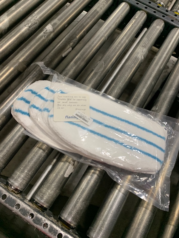 Photo 1 of 8 Pack Steam Mop Pads for PurSteam ThermaPro 10-in-1 Steam Mop Washable Reusable Pads by Flammi