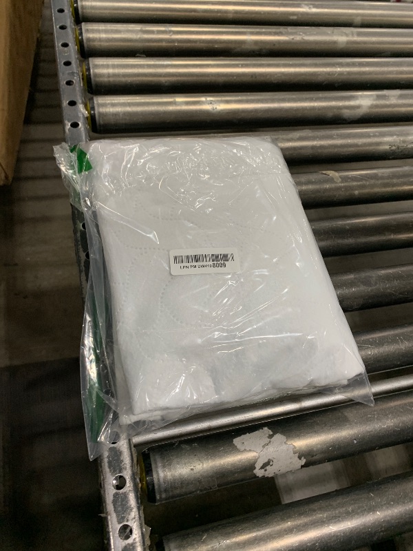 Photo 1 of American Baby Company Waterproof Fitted Crib and Toddler Mattress Protector, White, 52"x28"x9"