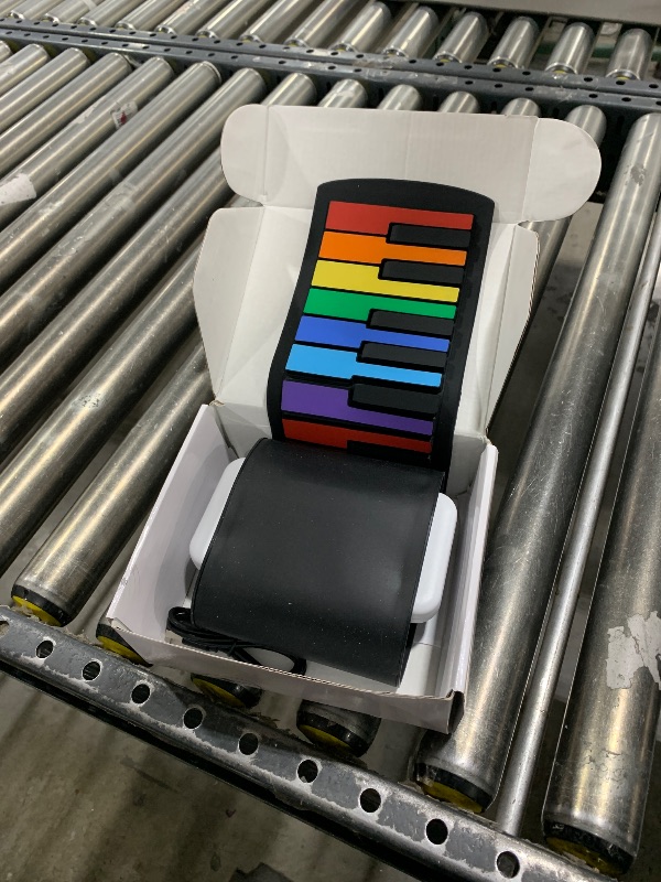 Photo 1 of POGOLAB 49 Key Roll Up Keyboard Piano, Portable Digital Electric Foldable Piano Keyboard