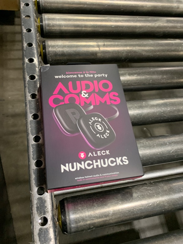 Photo 1 of ALECK Nunchucks Wireless Bluetooth Helmet Speakers - Drop-in Headphones Compatible with All Audio Ready Ski/Snowboard Helmets