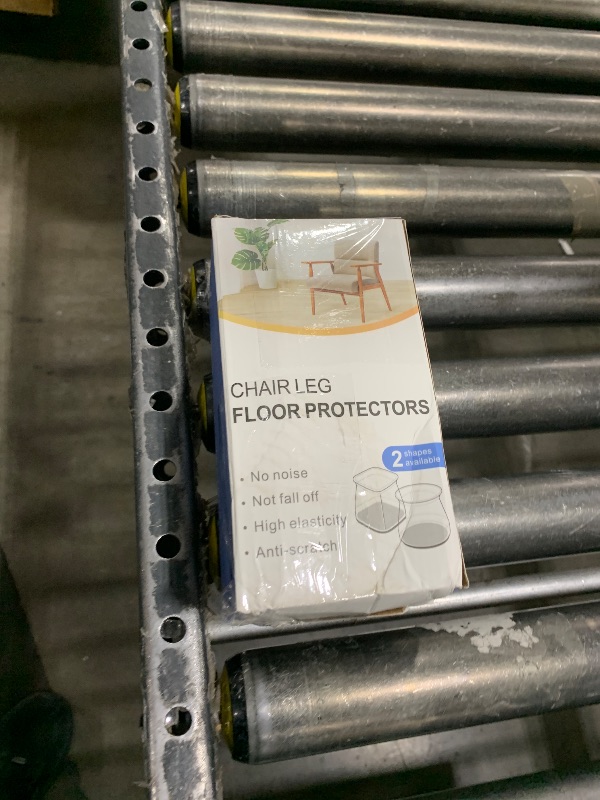 Photo 1 of 24 Pcs Chair Leg Floor Protectors for Hardwood Floors Silicone Covers to Protect Wood Tile Floors (Fit:1.3"-2")