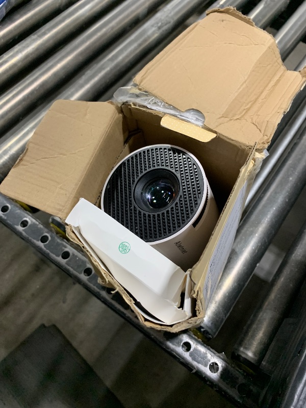 Photo 1 of HY300PRO Mini Projector with Wifi and Bluetooth, Portable Projector 4K Support