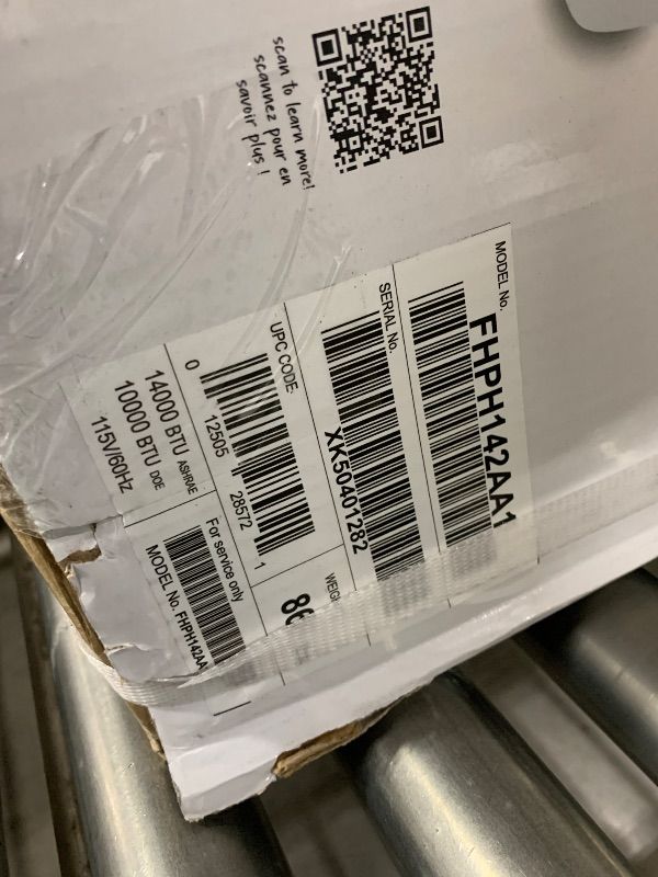 Photo 1 of Frigidaire 14,000 BTU Portable Room Air Conditioner with Heat Pump