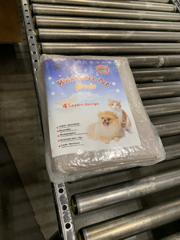 Photo 1 of SincoPet Washable Dog Pee Pads with Puppy Grooming Gloves,Puppy Pads,Reusable Pet Training Pads