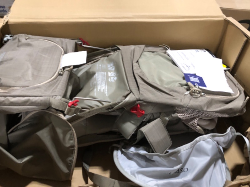 Photo 1 of Osprey Poco LT Lightweight Child Carrier Backpack, Tan Concrete